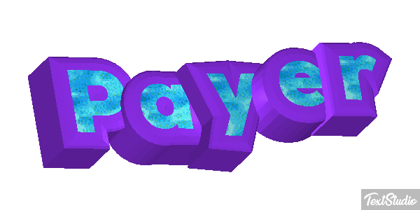 Payer Tekst effect