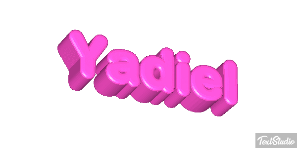 Yadiel Text effect