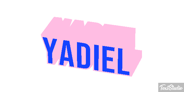 Yadiel Text effect