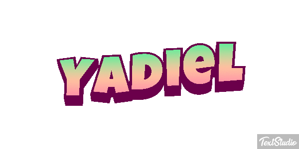 Yadiel Text effect
