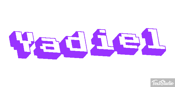 Yadiel Text effect