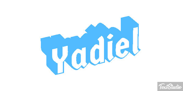 Yadiel Text effect