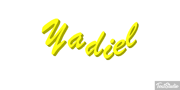 Yadiel Text effect