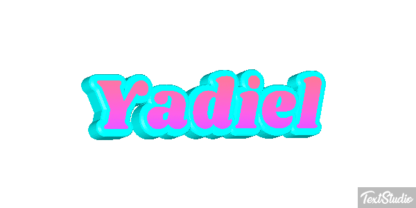Yadiel Text effect
