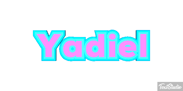 Yadiel Text effect
