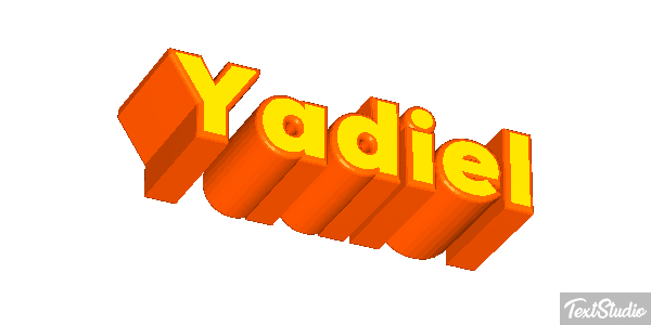 Yadiel Text effect