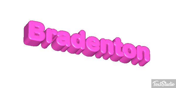 Bradenton Text effect