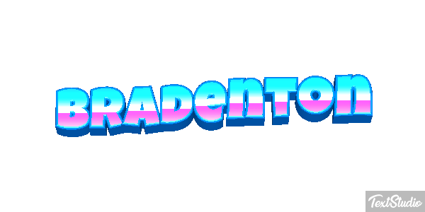 Bradenton Text effect