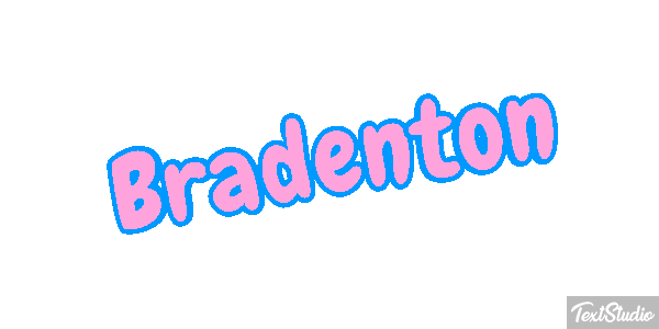 Bradenton Text effect