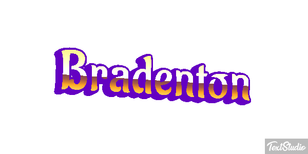 Bradenton Text effect