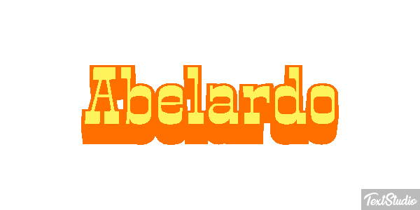 Abelardo Effetto testo