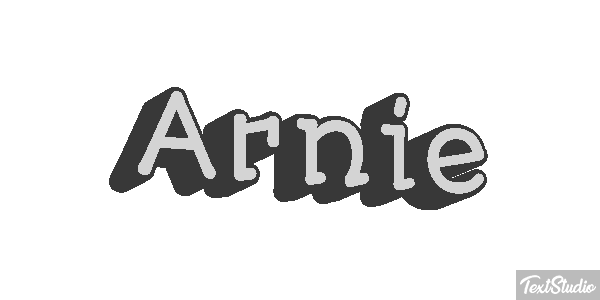 Arnie Effetto testo