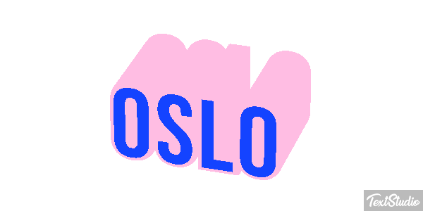 Oslo Text effect