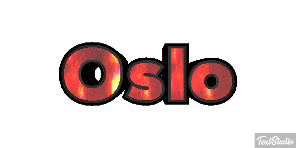 Oslo Text effect