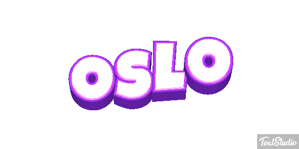 Oslo Text effect