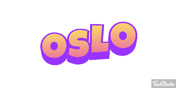 Oslo Text effect
