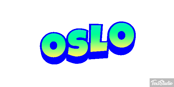 Oslo Text effect