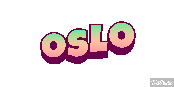 Oslo Text effect
