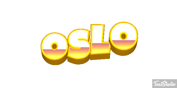 Oslo Text effect
