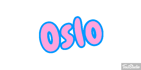 Oslo Text effect
