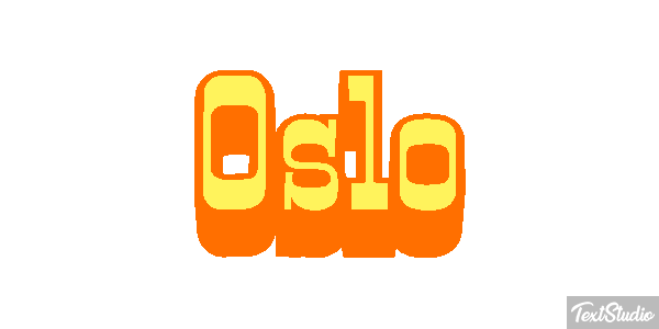 Oslo Text effect