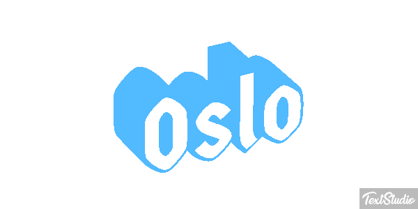 Oslo Text effect