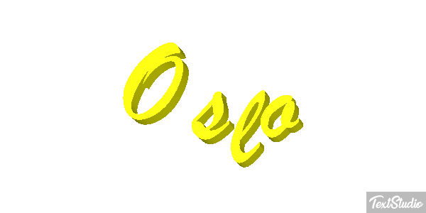 Oslo Text effect