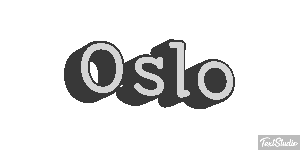 Oslo Text effect