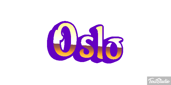 Oslo Text effect
