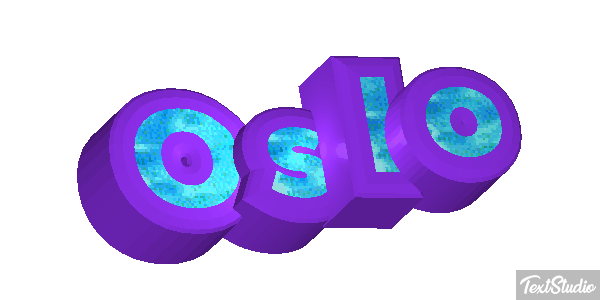 Oslo Text effect