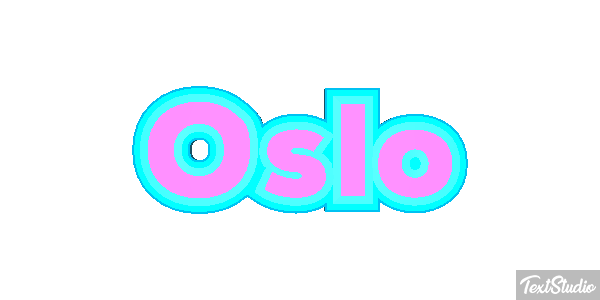 Oslo Text effect