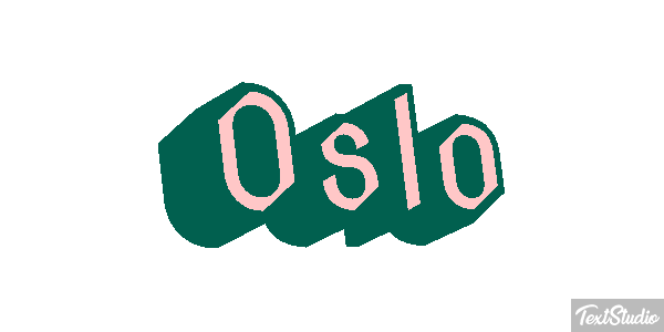 Oslo Text effect