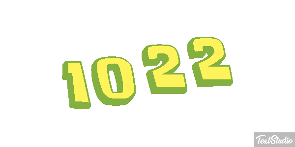 1022 Text effect