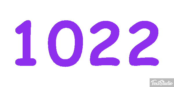 1022 Text effect