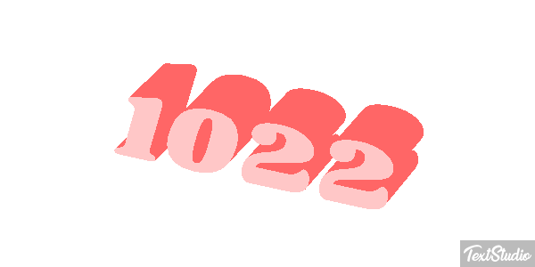1022 Text effect