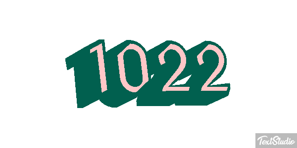 1022 Text effect
