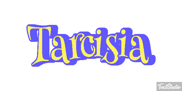 Tarcisia Текстовый эффект
