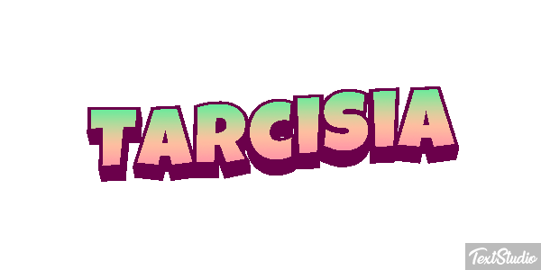Tarcisia Текстовый эффект