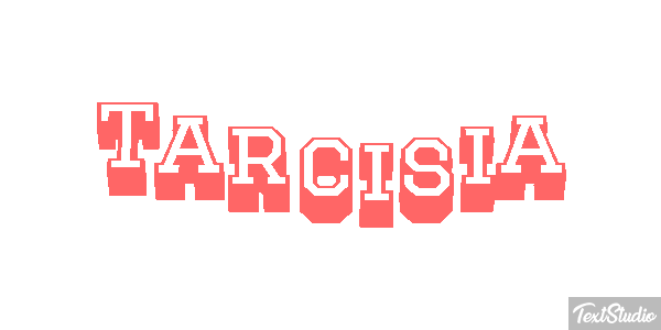 Tarcisia Текстовый эффект