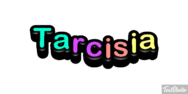 Tarcisia Текстовый эффект
