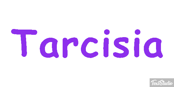 Tarcisia Текстовый эффект