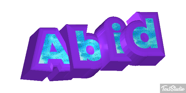 Abid Text effect