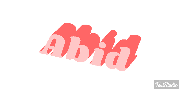 Abid Text effect