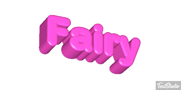Fairy Efecto de texto