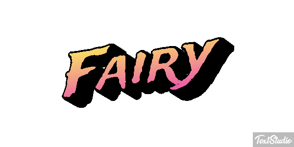 Fairy Efecto de texto