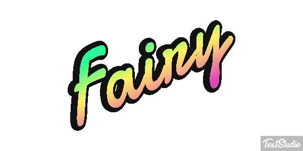 Fairy Efecto de texto