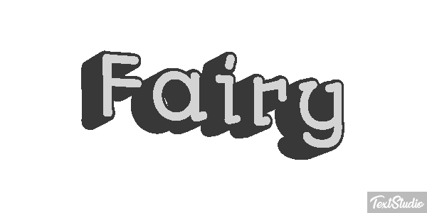 Fairy Efecto de texto