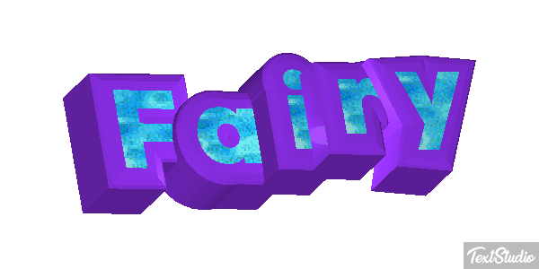 Fairy Efecto de texto