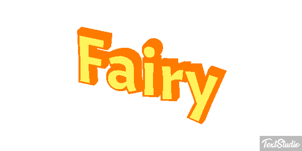 Fairy Efecto de texto