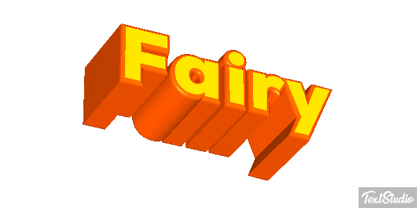 Fairy Efecto de texto